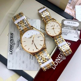 Longines Fashion Steel Strap Watch For Men And Women