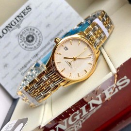 Longines Fashion Steel Strap Watch For Men And Women