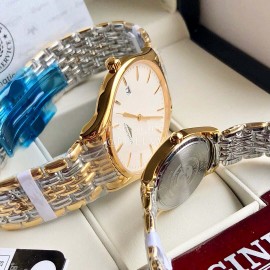 Longines Fashion Steel Strap Watch For Men And Women