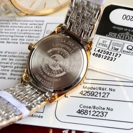 Longines Fashion Steel Strap Watch For Men And Women