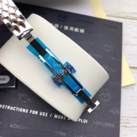 Longines Fashion Oval Case Steel Strap Watch