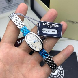 Longines Fashion Oval Case Roman Numeral Dial Watch