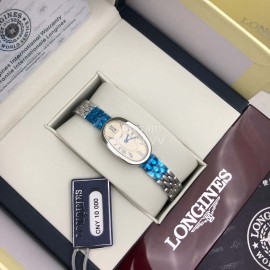 Longines Fashion Oval Case Roman Numeral Dial Watch