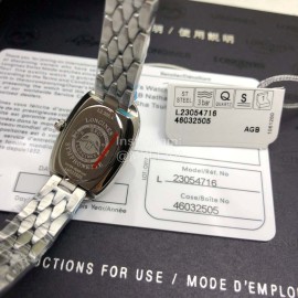 Longines Fashion Oval Case Roman Numeral Dial Watch