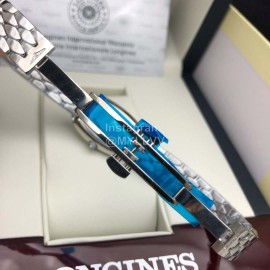 Longines Oval Case Steel Strap Watch