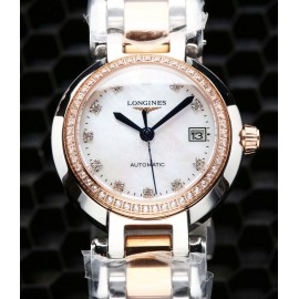 Longines New Diamond Waterproof Steel Strap Watch