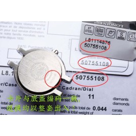 Longines New Diamond Waterproof Steel Strap Watch