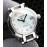 Longines Diamond Waterproof Silver Steel Strap Watch