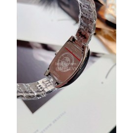 Longines New Wine Barrel Shaped Fine Steel Case Watch Silver