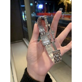 Longines Steel Strap Square Dial Watch 