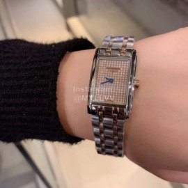 Longines Steel Strap Square Dial Watch 