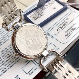 Longines 26.5mm Dial Quartz Watch For Women Silver