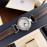 Longines 26.5mm Dial Diamond Leather Strap Quartz Watch For Women 