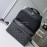 Louis Vuitton Canvas And Leather Backpack Black Small 30230