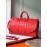 Louis Vuitton Supreme Keepall Water Ripple Leather Travel Bag Red M53419