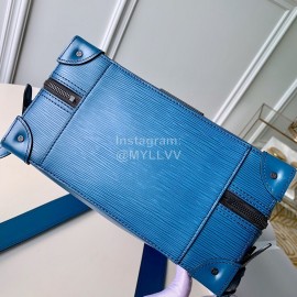 Louis Vuitton Classic Retro Suitcase Bag Blue 44752
