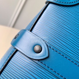 Louis Vuitton Classic Retro Suitcase Bag Blue 44752