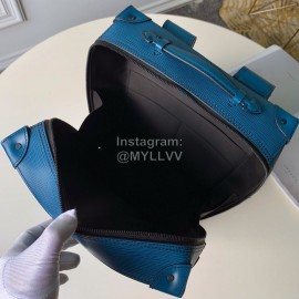 Louis Vuitton Classic Retro Suitcase Bag Blue 44752