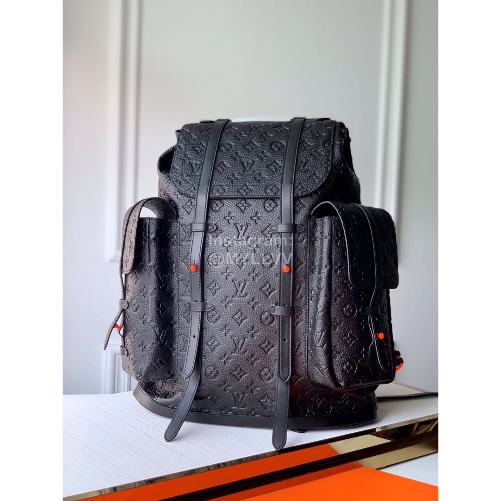 Louis Vuitton Christopher Backpack Black Large M53285