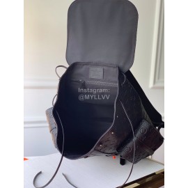 Louis Vuitton Christopher Backpack Black Large M53285