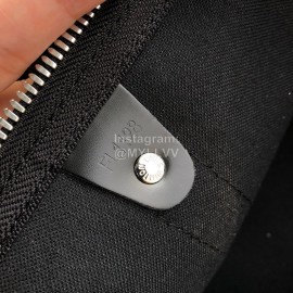 Louis Vuitton Keepall Soft And Spacious Handbag Black Edge Medium M41416