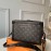 Louis Vuitton Street Style Hit Color Soft Luggage Black M44478