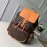Louis Vuitton Trio Monogram Canvas And Cowhide Backpack M44658