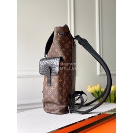 Louis Vuitton Christopher Crocodile Print Multifunction Backpack Small N41379