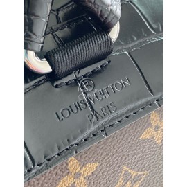 Louis Vuitton Christopher Crocodile Print Multifunction Backpack Small N41379