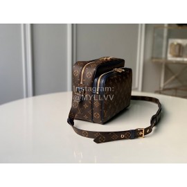 Louis Vuitton Epi Leather Patch Nil Slim Handbag Black Edge M51478