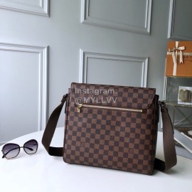 Louis Vuitton District Brown Check Large Capacity Handbag Medium N41212