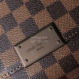 Louis Vuitton District Brown Check Large Capacity Handbag Medium N41212