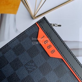 Louis Vuitton Pochette Voyage Lively Orange Element Handbag Medium N60241