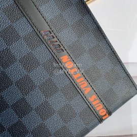 Louis Vuitton Pochette Voyage Lively Orange Element Handbag Medium N60241