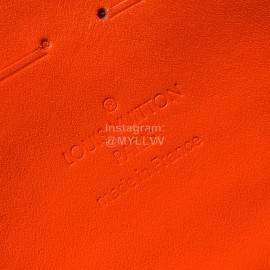 Louis Vuitton Pochette Voyage Lively Orange Element Handbag Medium N60241