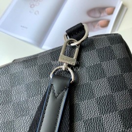 Louis Vuitton Damier Graphite Canvas Avenue Shoulder Bag Blue N40008