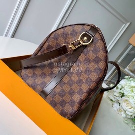 Louis Vuitton Damier EbèNe Speedy Canvas Shoulder Bag Large 41367