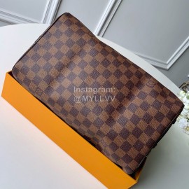 Louis Vuitton Damier EbèNe Speedy Canvas Shoulder Bag Large 41367