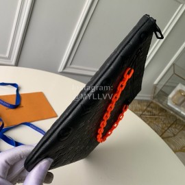 Louis Vuitton New Fashion Orange Resin Chain Strap Handbag M67461