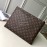 Louis Vuitton Classic And Fashion Orange Resin Chain Strap Clutch Brown M62293