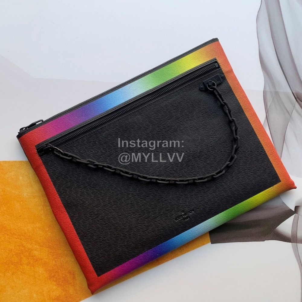 Louis Vuitton Classic And Fashion Rainbow Rubber Chain M44484