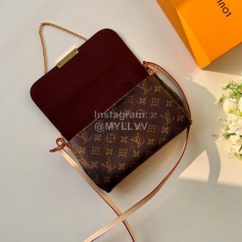 Lv Monogram Canvas Chain Shoulder Bag Crossbdy Bag M40717