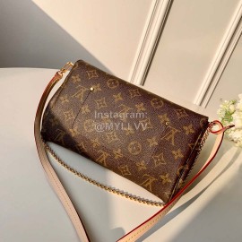 Lv Monogram Canvas Chain Shoulder Bag Crossbdy Bag M40718