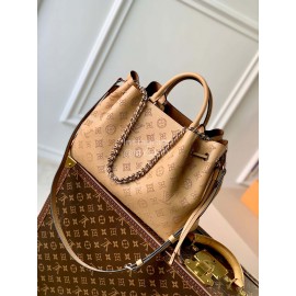 Lv Soft Cowhide Bella Tote Bag Brown