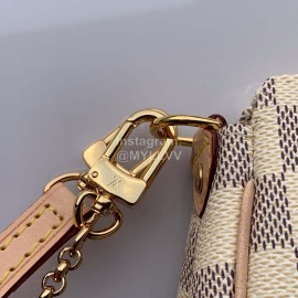 Lv Summer Cowhide Crossbdy Bag Beige