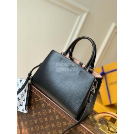 Lv Epi Leather Marelle Tote Bb Handbag Crossbdy Bag Black
