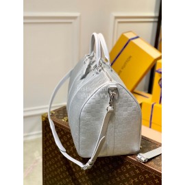 Lv Glitter Keepall BandoulièRe 50 Damier Travelling Bag