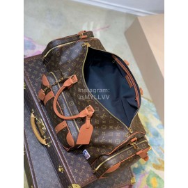 Lv Monogram Canvas Keepall Trio Pocket