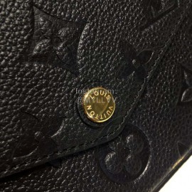 Lv Monogram Empreinte Canvas Pochette Felicie Black