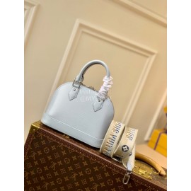 Lv Epi Leather Alma Bb Handbag Crossbody Bag Blue